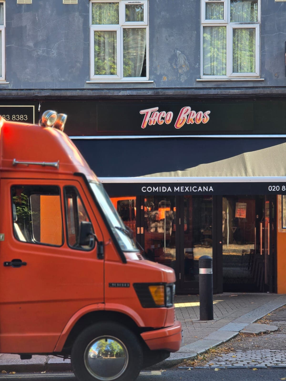 Taco Bros truck storefront