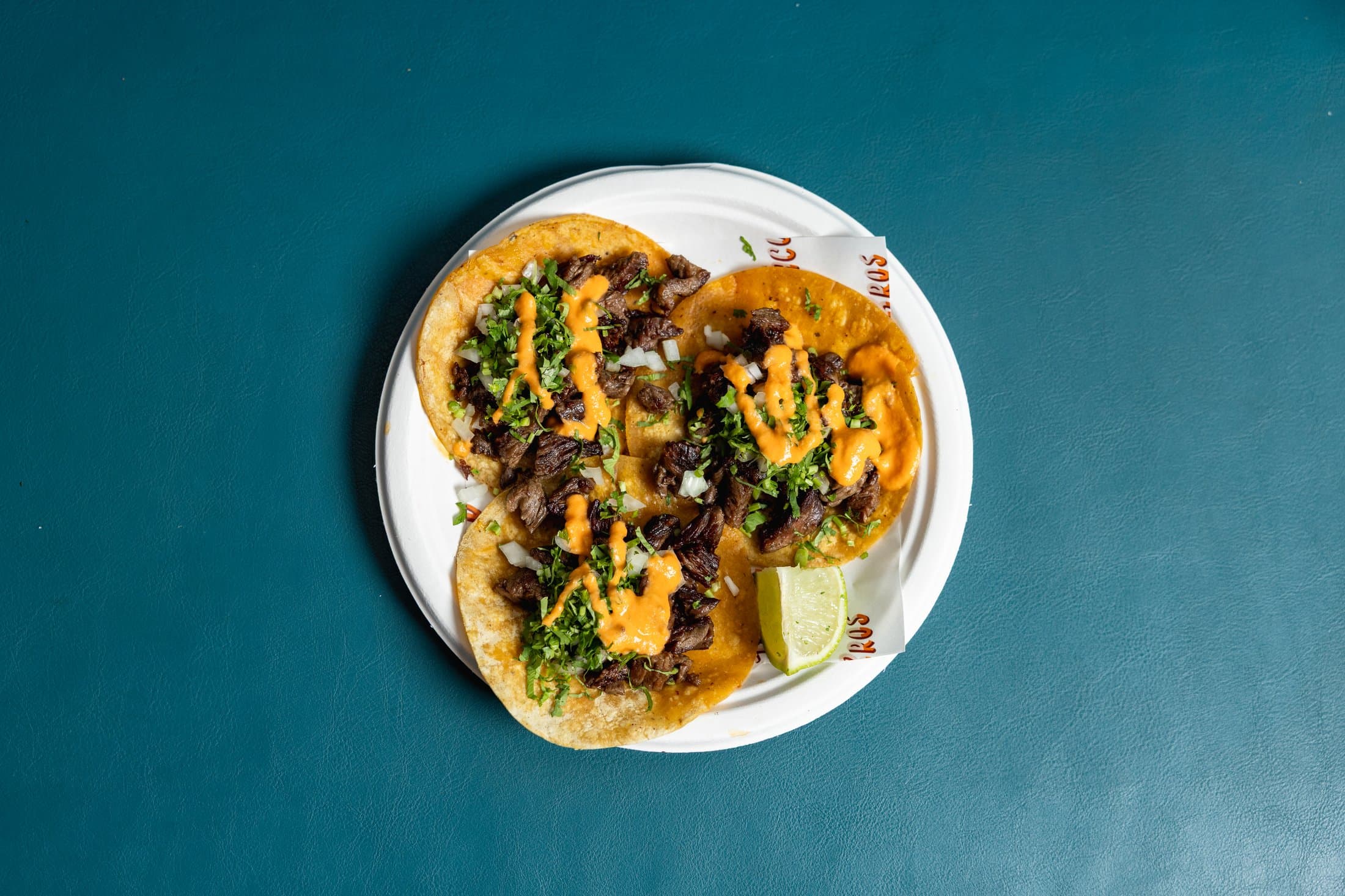 Taco Bros plate