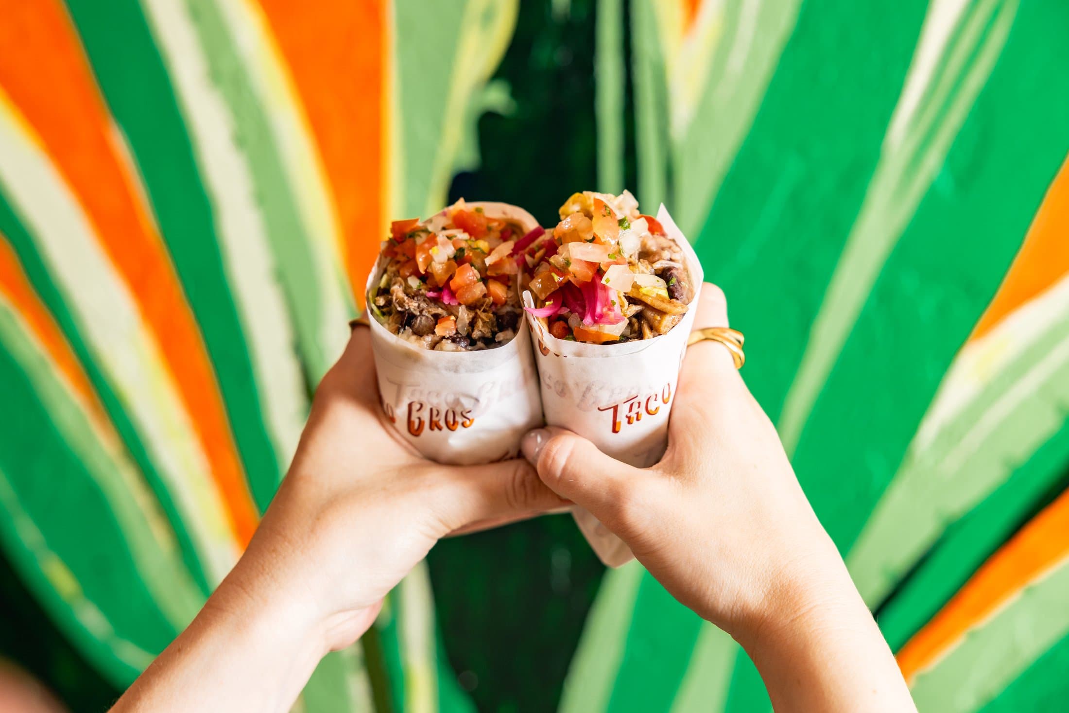 Taco Bros burritos
